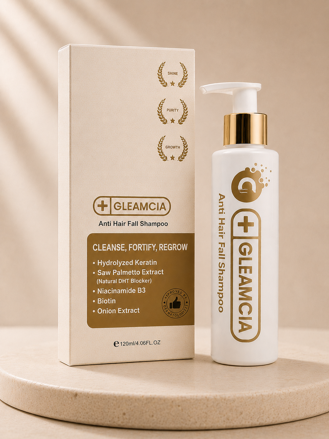 Gleamcia Anti Hair Fall Shampoo 120ml