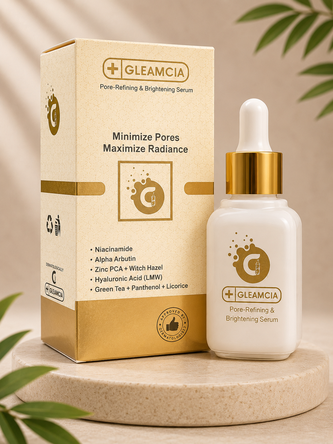 Gleamcia Pore-Refining & Brightening Serum 30ml