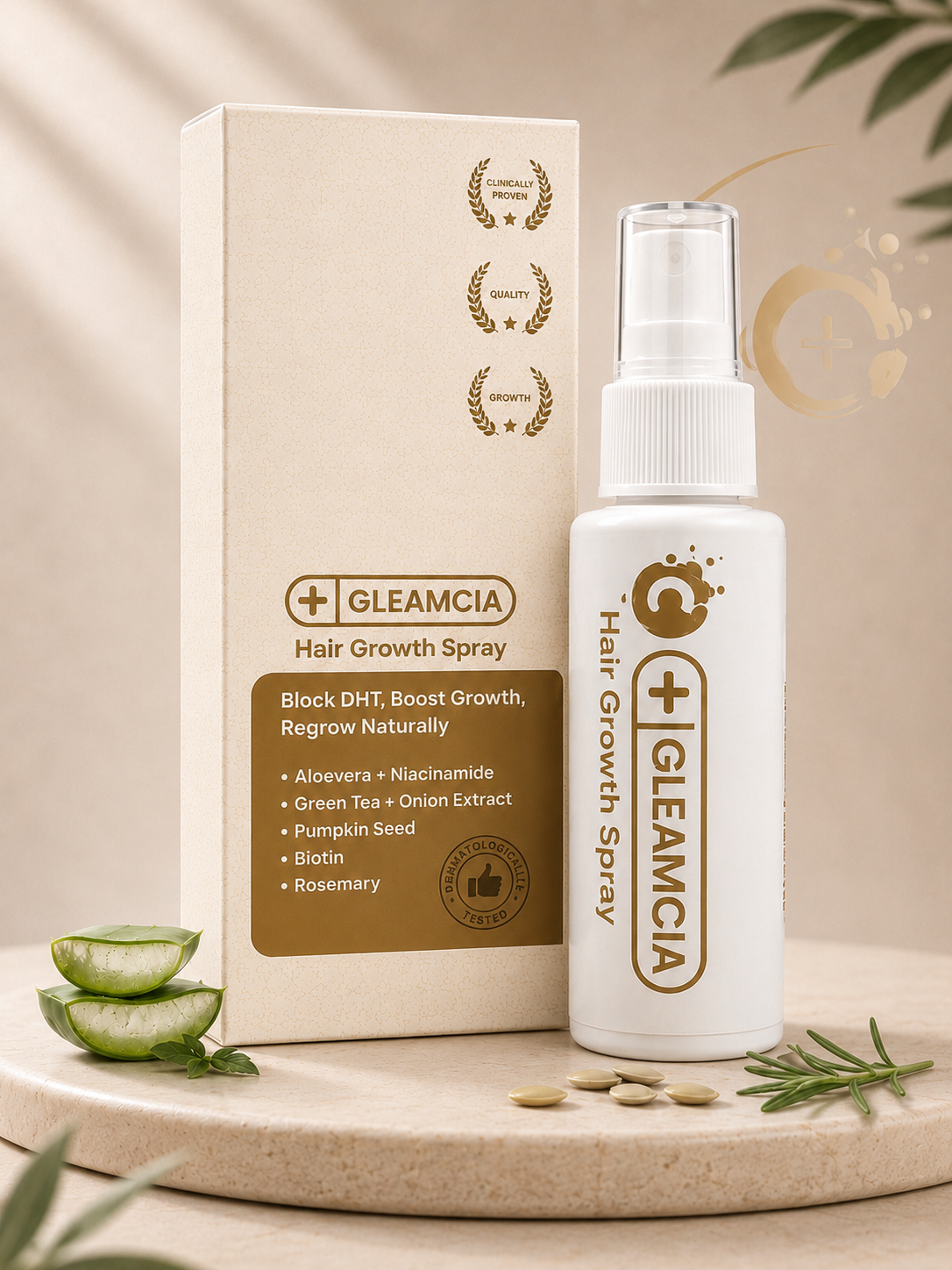 Gleamcia Hair Growth Spray 50ml