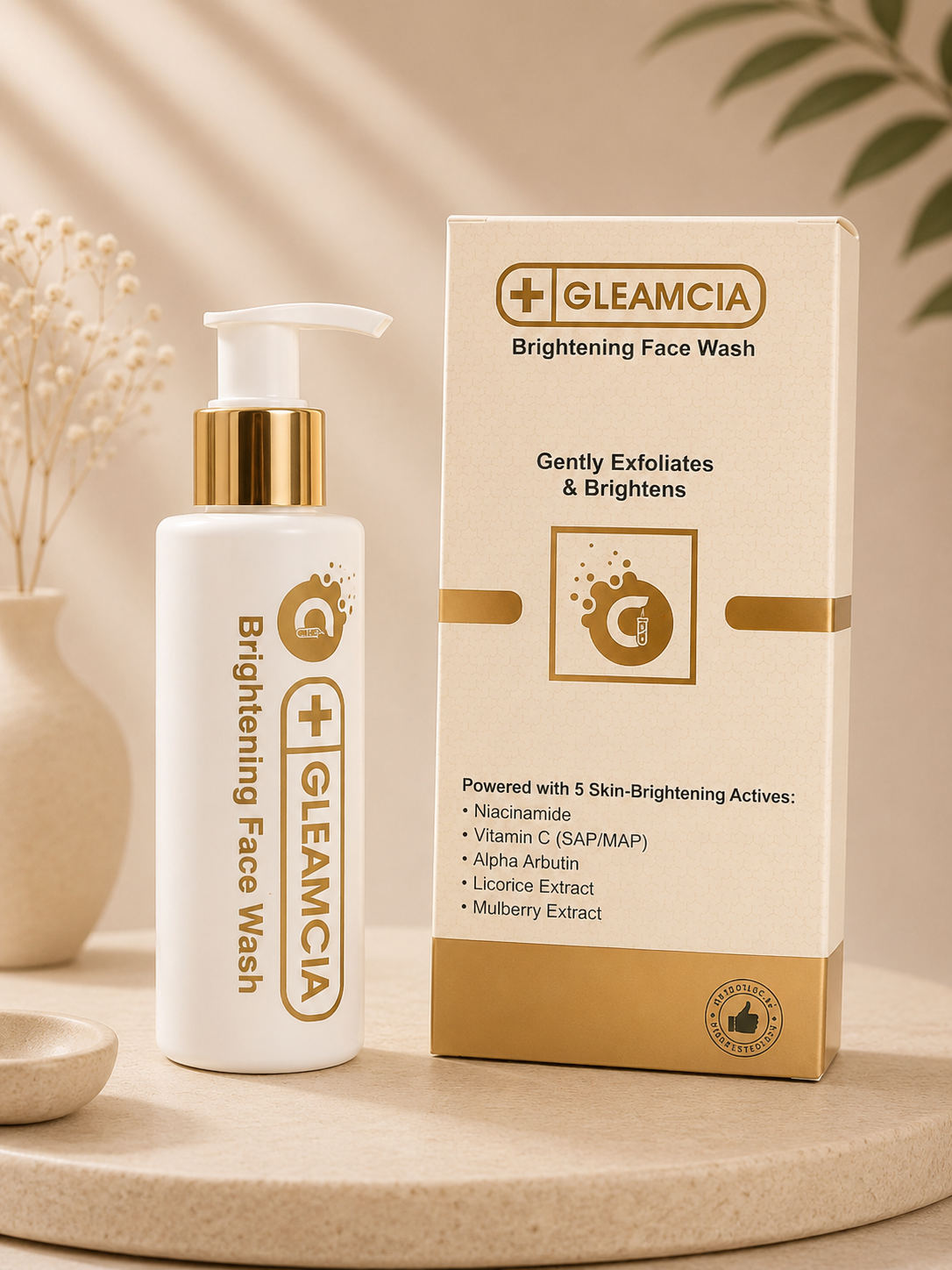 Gleamcia Brightening Face Wash 100ml