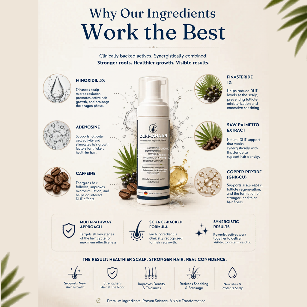 DERMAHAAR Advanced Hair Regrowth Foam